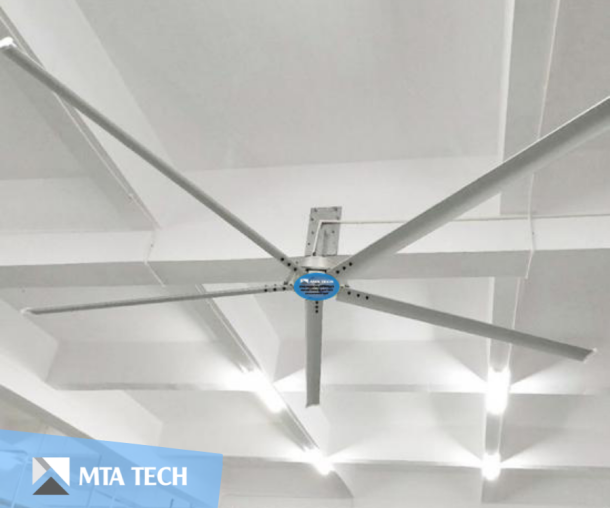 QUẠT TRẦN CÔNG NGHIỆP HVLS 4.3M (14FT)