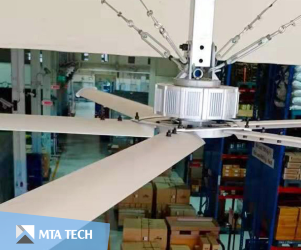 QUẠT TRẦN CÔNG NGHIỆP HVLS 7.3M (24FT)