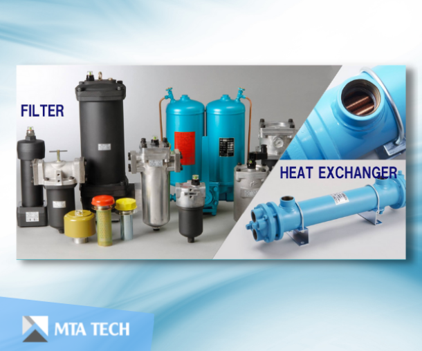 CỤM LỌC DẦU VÀ BỘ TRAO ĐỔI NHIỆT