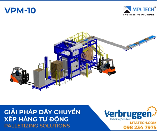 DÂY CHUYỀN XẾP HÀNG TỰ ĐỘNG VPM-10