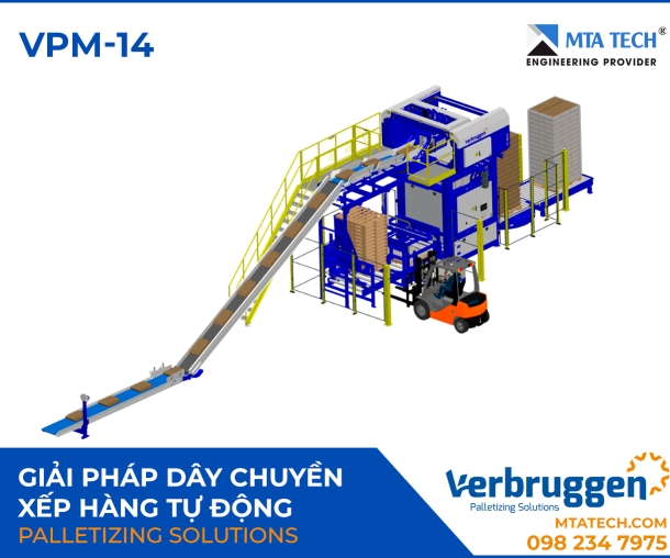 DÂY CHUYỀN XẾP HÀNG TỰ ĐỘNG VPM-14