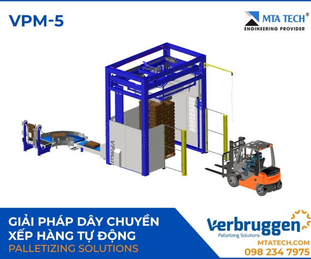 DÂY CHUYỀN XẾP HÀNG TỰ ĐỘNG VPM-5