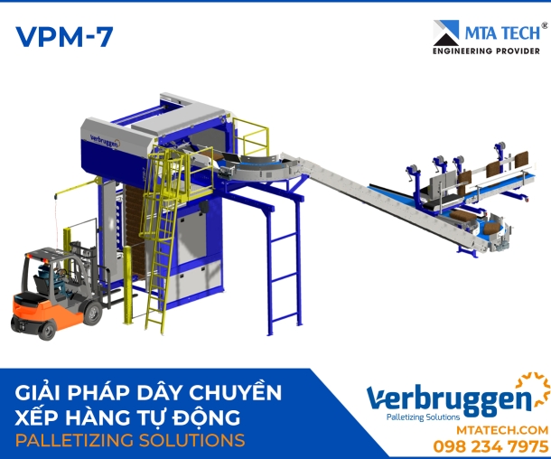 DÂY CHUYỀN XẾP HÀNG TỰ ĐỘNG VPM-7