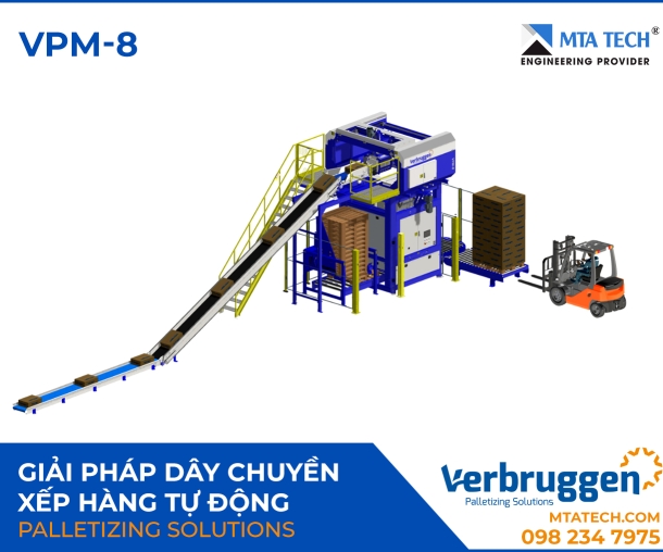 DÂY CHUYỀN XẾP HÀNG TỰ ĐỘNG VPM-8