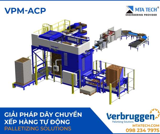 DÂY CHUYỀN XẾP HÀNG TỰ ĐỘNG VPM-ACP