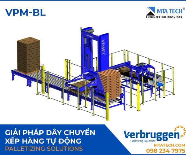 DÂY CHUYỀN XẾP HÀNG TỰ ĐỘNG VPM-BL