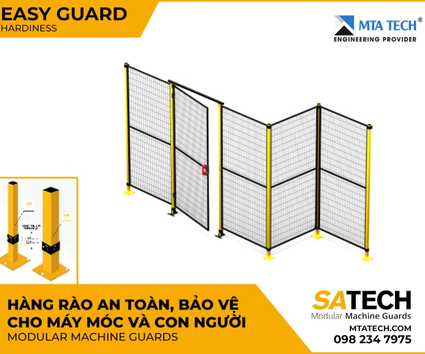 HỆ THỐNG HÀNG RÀO AN TOÀN - EASYGUARD/ HARDINESS