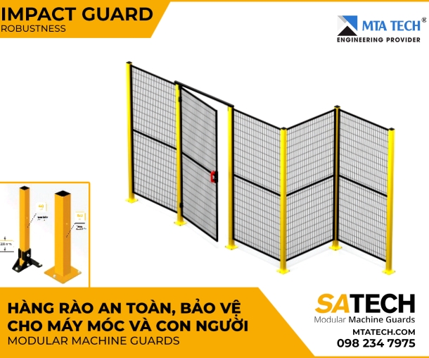 HỆ THỐNG HÀNG RÀO AN TOÀN - IMPACTGUARD/ ROBUSTNESS